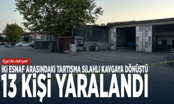 Ege'de dehşet! İki esnaf arasındaki tartışma silahlı kavgaya dönüştü: 13 kişi yaralandı