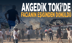 Akgedik TOKİ'de facianın eşiğinden dönüldü