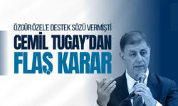 Cemil Tugay, karar değiştirdi: Yeni Oluşuma katılmayacağım!