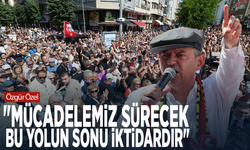 Özgür Özel: "Mücadelemiz sürecek, bu yolun sonu iktidardır"