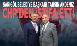 Sarıgöl Belediye Başkanı Tahsin Akdeniz CHP'den istifa etti