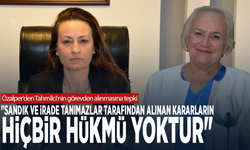 Özalper'den Tahmilci'nin görevden alınmasına tepki