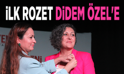 İlk rozet Didem Özel'e