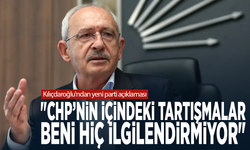 Kılıçdaroğlu'ndan yeni parti açıklaması: "CHP’nin içindeki tartışmalar beni hiç ilgilendirmiyor"