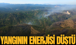 Yangının enerjisi düştü