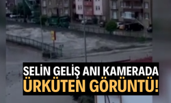 Selin geliş anı kamerada… Ürküten görüntü