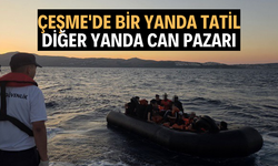 Çeşme'de bir yanda tatil diğer yanda can pazarı