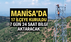 Manisa’da 17 ilçeye kuruldu, 7 gün 24 saat bilgi aktaracak