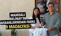 Manisalı Belinay'ın akranlarından farkı 9 madalyası