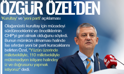 Özgür Özel'den 'kurultay' ve 'yeni parti' açıklaması