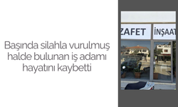 Başında silahla vurulmuş halde bulunan iş adamı hayatını kaybetti