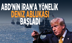 ABD'nin İran'a yönelik deniz ablukası başladı