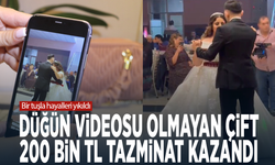 Bir tuşla hayalleri yıkıldı: Düğün videosu olmayan çift 200 bin TL tazminat kazandı