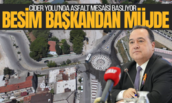 Başkan Dutlulu duyurdu: Cider Yolu'nda asfalt serimi başlıyor