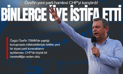 Özgür Özel'in yeni parti hamlesinin ardından binlerce üye istifa etti