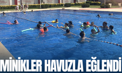 Merkez Efendi’nin minikleri havuzla buluştu