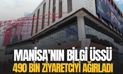 Manisa'nın bilgi üssü 490 bin ziyaretçiyi ağırladı