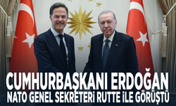 Cumhurbaşkanı Erdoğan, NATO Genel Sekreteri Rutte ile görüştü
