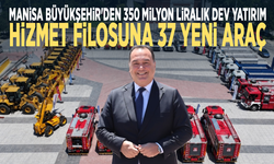 Manisa Büyükşehir'den 350 milyon liralık dev yatırım.. Hizmet filosuna 37 yeni araç