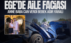 Trafikte aile faciası: Anne ve baba öldü bebek ağır yaralı