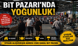 Manisa'da Bit Pazarına yoğun ilgi