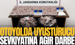 Otoyolda milyonluk uyuşturucu operasyonu