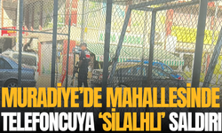 Muradiye'de telefoncuya silahlı saldırı