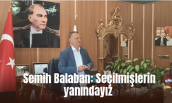 Balaban: "Seçilmişlerin yanındayız, yarıştan yanayız"