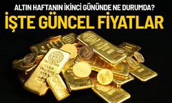 Altın haftanın ikinci gününde ne durumda? İşte güncel fiyatlar...