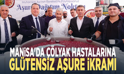 Manisa'da çölyak hastalarına glütensiz aşure ikramı