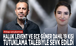 Ahbap soruşturması: Haluk Levent ve Ece Güner dahil 19 kişi tutuklama talebiyle sevk edildi