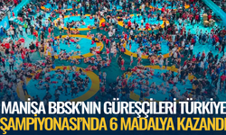 Manisa BBSK’nın Güreşçileri Türkiye Şampiyonası’nda 6 Madalya Kazandı