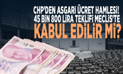 CHP'den asgari ücret hamlesi! 45 bin 800 lira teklifi Meclis'te... Kabul edilir mi?