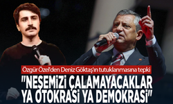 Özgür Özel'den Deniz Göktaş'ın tutuklanmasına tepki: "Neşemizi çalamayacaklar... Ya otokrasi ya demokrasi"