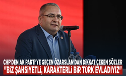 CHP'den AK Parti'ye geçen Özarslan'dan dikkat çeken sözler: "Biz şahsiyetli, karakterli bir Türk evladıyız"