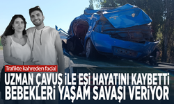 Trafikte kahreden facia! Uzman çavuş ile eşi hayatını kaybetti, bebekleri yaşam savaşı veriyor