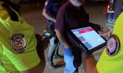 Polisin alkollü sürücü ile imtihanı