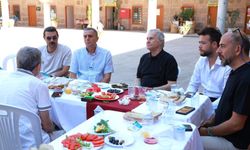 Başkan Şimşek, Kurşunlu Han'da eğitimenleri dinledi