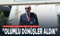 Cumhurbaşkanı Erdoğan'dan NATO Zirvesi açıklaması: "Olumlu dönüşler aldık"