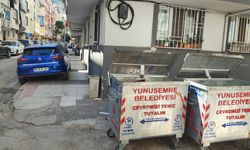 Yunusemre'de çöp konteynerleri yenileniyor