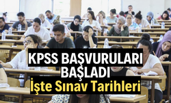 KPSS başvuruları başladı… İşte Sınav Tarihleri