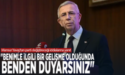Mansur Yavaş’tan parti değiştireceği iddialarına yanıt: "Benimle ilgili bir gelişme olduğunda benden duyarsınız"