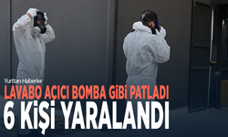 Lavabo açıcı faciası! Bomba gibi patladı, 6 kişi yaralandı