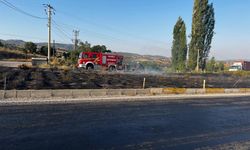 Refüjdeki yangın kısa sürede söndürüldü