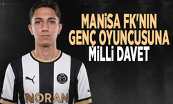 Manisa FK'nın genç oyuncusuna milli davet