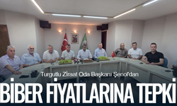 Turgutlu Zİraat Oda Başkanı Şenol'dan biber fiyatlarına sert tepki