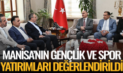 Manisa’nın gençlik ve spor yatırımları değerlendirildi