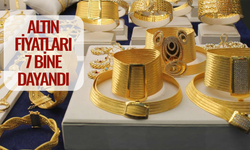 Altın 7 bin liraya dayandı
