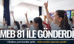 Okullarda yeni kurallar