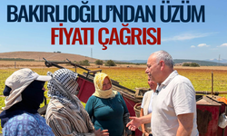 Bakırlıoğlu’ndan üzüm fiyatı çağrısı